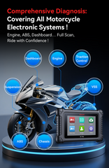 iCarsoft MT Pro All Makes Motorcycle Scan Tool