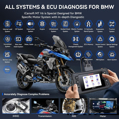 iCarsoft MT V6 BMW Motorcycle Scan Tool