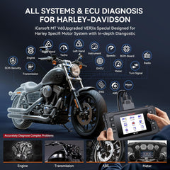 iCarsoft MT V6 Harley Davidson Motorcycle Scan Tool