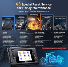 iCarsoft MT V6 Harley Davidson Motorcycle Scan Tool
