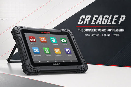 iCarsoft CR Eagle P complete workshop flagship diagnostic scan tool