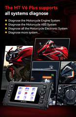 iCarsoft MT V6 Plus Multi-Makes Motorcycle Scan Tool