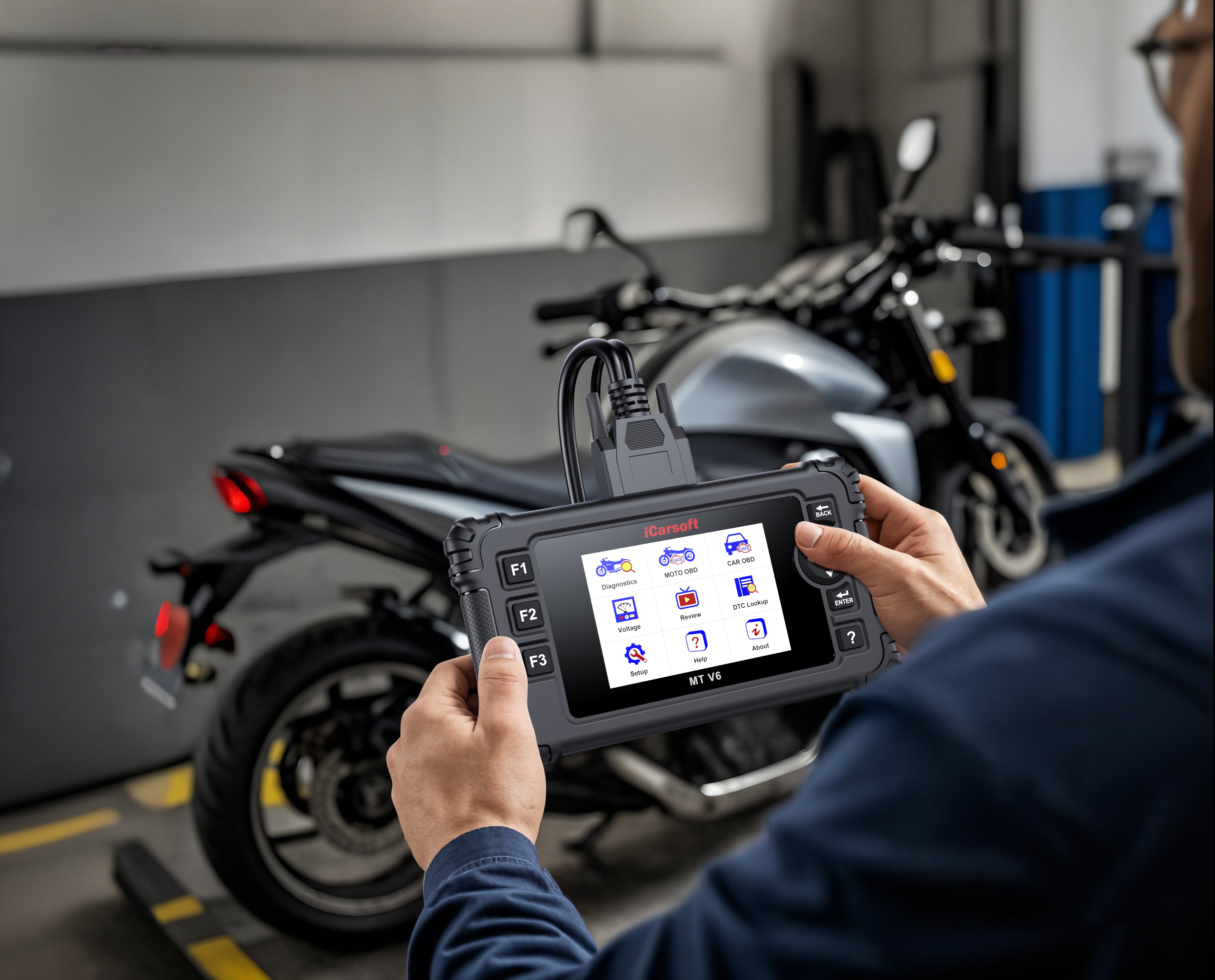 iCarsoft MT V6 BMW Motorcycle Scan Tool