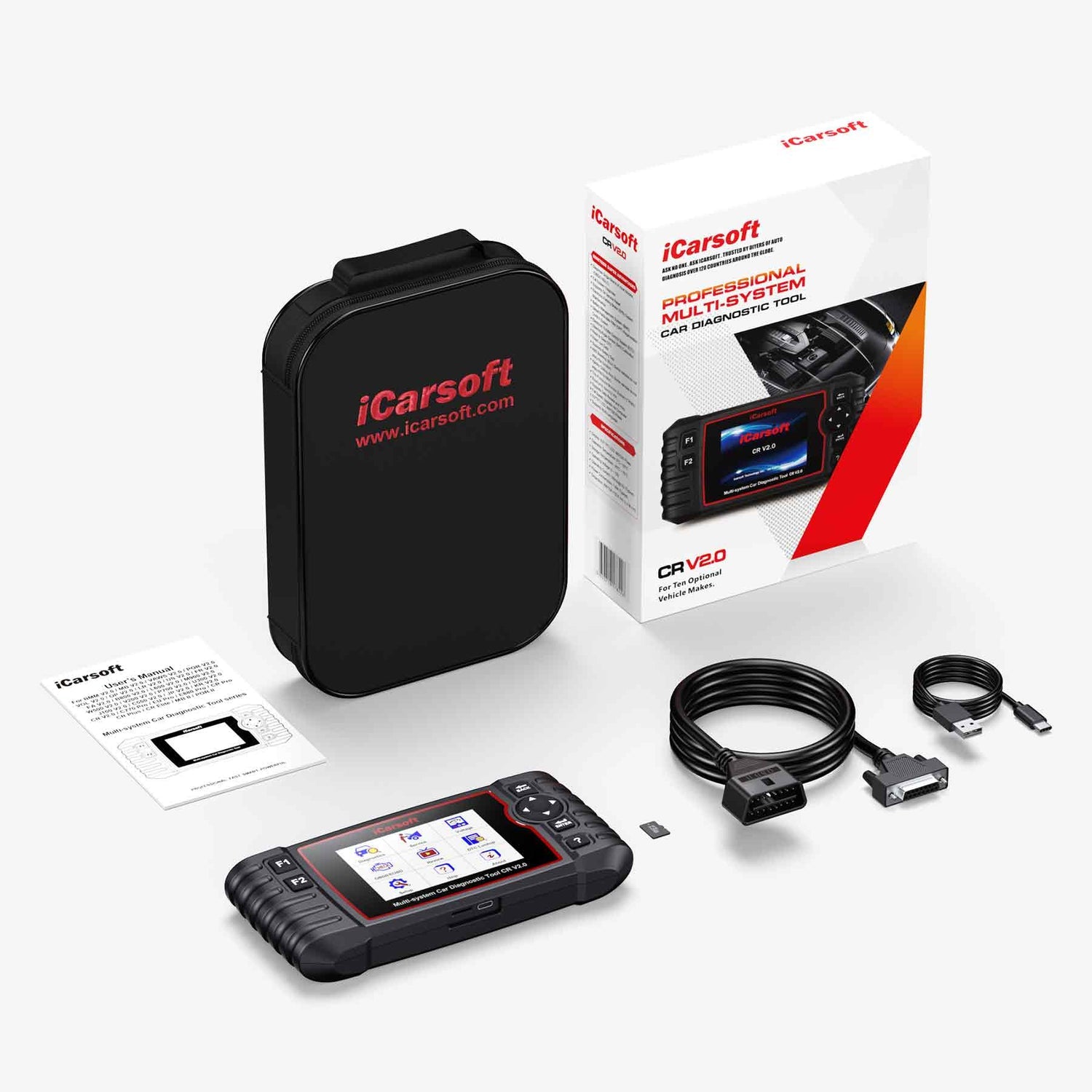 iCarsoft CR v2.0 Multi Makes/All Systems Scan Tool (image 6)